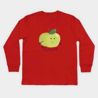 Apple Kids Long Sleeve T-Shirt